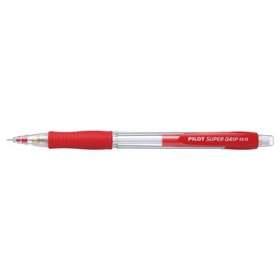 Lapiseira Pilot SuperGrip H185 - Grafite 0,5 mm - Grafite HB - Corpo Vermelho