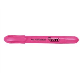 Marcador de texto fluorescente em gel Jovi - Gel seco - Sem necessidade de ponta - Não borra - Secagem rápida - Seguro para luz 