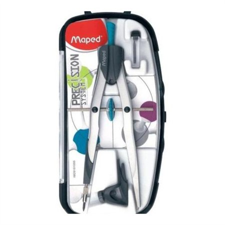 Bússola gigante Maped Precision System com arco - Inclui adaptador e estojo de chumbo