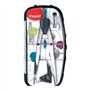 Bússola gigante Maped Precision System com arco - Inclui adaptador e estojo de chumbo
