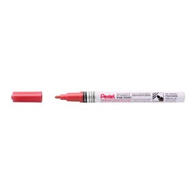 Marcador de tinta Pentel - Ponta fina de 2,9 mm - Permanente em todas as superfícies - Resistente à luz e à água - Corpo de alum