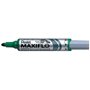 Marcador para quadro branco Pentel Maxiflo - Fluxo de tinta ajustável - Ponta redonda - Espessura da linha de 2,5 mm - 50% de ma