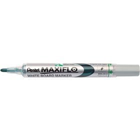 Marcador para quadro branco Pentel Maxiflo - Ponta redonda - Largura da linha de 2 mm - Fluxo de tinta ajustável - 50% de materi