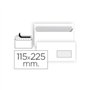 Pacote com 500 envelopes de papel offset americano de 90 g/m² com janela à direita - Medidas: 115 x 225 mm - Especiais para impr