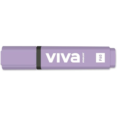 Marcador fluorescente Molin Viva - Espessura da linha entre 1 e 5 mm - Tinta à base de água - Cor violeta