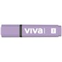 Marcador fluorescente Molin Viva - Espessura da linha entre 1 e 5 mm - Tinta à base de água - Cor violeta