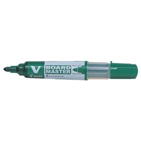 Marcador para quadro branco Pilot V-Board Master Begreen - Ponta redonda de 6 mm - Espessura da linha de 2,3 mm - 91% de plástic