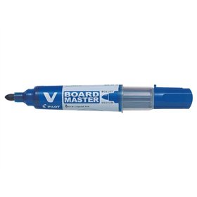 Marcador para quadro branco Pilot V-Board Master Begreen - Ponta redonda de 6 mm - Espessura da linha de 2,3 mm - 91% de plástic