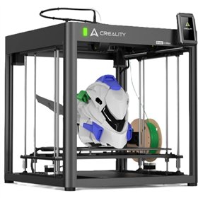 Impressora 3D Creality Ender-5 MAX Open - Tamanho grande profissional 40x40x40cm - Corpo em metal - Interface de usuário intelig