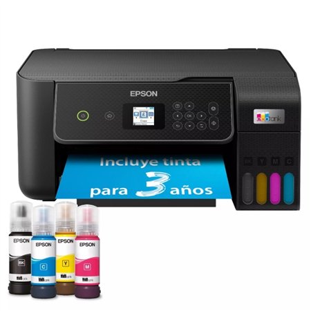 Impressora multifuncional colorida Epson EcoTank ET-2871 com Wi-Fi, 33 ppm