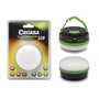 Lanterna profissional Cegasa com 5 LEDs e 30 lúmens - Gancho para pendurar - 5 modos de iluminação - Resistente a choques e água
