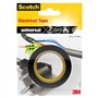 Fita isolante Scotch 15mm x 10m - Fabricada em PVC - Isolamento de alta tensão até 5000V - Preta