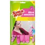 Luvas multiuso Scotch-Brite Ultra-Sensitive - Tamanho P - Perfumadas - Rosa