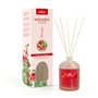 Aromatizador de Ambientes Prady Mikado Frutas Vermelhas - Frasco de Vidro de 100ml e Varetas Difusoras