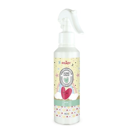 Spray Aromatizador de Ambientes Prady Baby Home - Frasco de 220ml - Frasco Spray