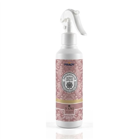 Prady Yani Elixir Spray Aromatizador de Ambientes - Frasco de 220ml - Frasco Spray