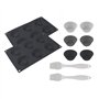 Conjunto de Formas para Donuts e Muffins Cecotec Cecofry SweetBake XL - Compatível com Fritadeiras de 9 a 11L - Livre de BPA - S