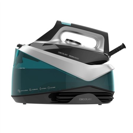 Estação de Passar a Vapor Cecotec IronHero H-2800 - Potência de 2800W - Sistema Anticalcário - Vapor Contínuo 135g/min - Jato de