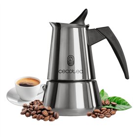 Cafeteira italiana Cecotec Piccolina 900 para 10 xícaras - Capacidade de 450ml - Adequada para todos os tipos de fogão - Cabo er
