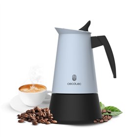 Cafeteira italiana Cecotec Piccolina 900 para 9 xícaras - Aço inoxidável - Adequada para fogões a gás, elétricos e vitrocerâmico
