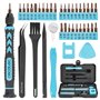 Conjunto de Chaves de Precisão Cecotec PrecisionGyro 100 - 39 Peças - Inclui Acessórios - Preto e Azul