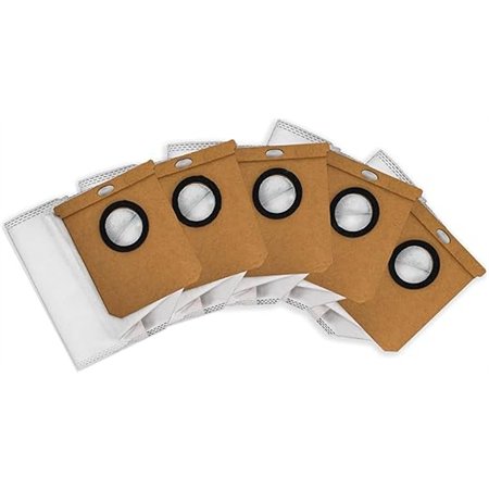 Cecotec Pacote com 5 Sacos de Substituição para Conga X50/X70/X100 - Instalação Rápida - Branco