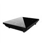 Placa de indução portátil Cecotec Full Crystal Onyx - 2000 W - Temperatura de 60 a 260 °C - Vidro esmaltado - Controle por toque