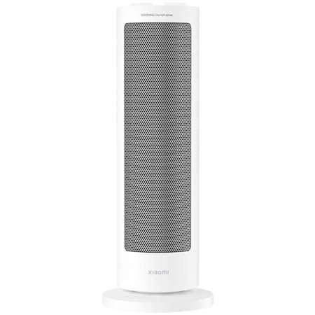 Aquecedor de cerâmica Xiaomi com ventilador, 2000 W, 2 níveis de potência, oscilação de 70º, branco.