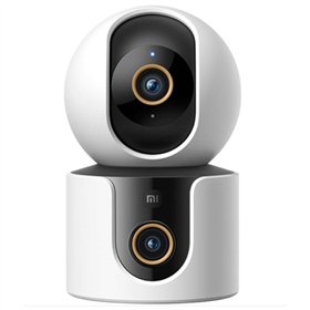 Câmera Inteligente Xiaomi C500 com Câmera Dupla 2K, Wi-Fi, Detecção Humana, Visão Noturna Inteligente, Áudio Bidirecional e Aler