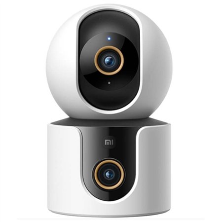 Câmera Inteligente Xiaomi C500 com Câmera Dupla 2K, Wi-Fi, Detecção Humana, Visão Noturna Inteligente, Áudio Bidirecional e Aler