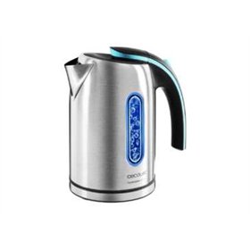 Chaleira elétrica Cecotec ThermoSense 220 em aço inoxidável, 1630 W, capacidade de 1,2 L, livre de BPA, com filtro anticalcário,
