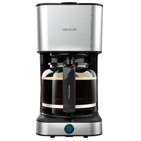 Cafeteira de gotejamento Cecotec Coffee 66 - Potência de 950 W - Reservatório de 1,5 L - Sistema antigotejamento - Acabamento em
