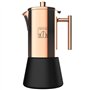 Cafeteira italiana Cecotec Moking 200 para 2 xícaras - Aço inoxidável - Pode ser lavada na lava-louças - Vedação de silicone - V
