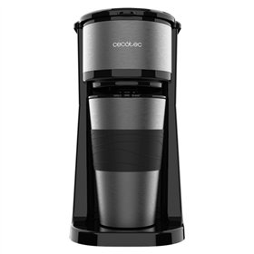 Cafeteira de gotejamento Cecotec Coffee 66 Drop and Go - Potência de 700 W - Capacidade de 420 ml - Sistema antigotejamento - Aç