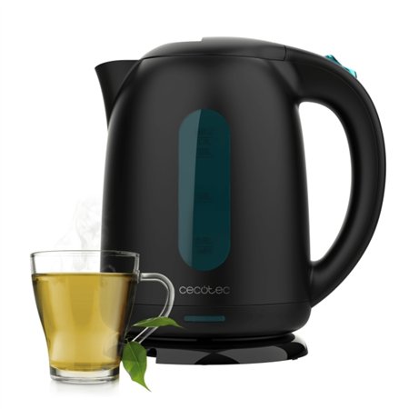 Chaleira elétrica Cecotec Thermosense 180 - Potência de 2200 W - Capacidade de 1,7 L - Livre de BPA - Filtro anticalcário removí