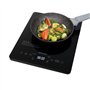 Placa de indução portátil Cecotec Full Crystal Onyx - 2000 W - Vidro de alta resistência - Controles sensíveis ao toque - 10 nív