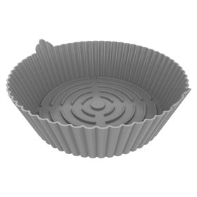 Cecotec Cecofry Bucket - Conjunto com 3 Formas Circulares para Fritadeiras de 5 a 8L - Silicone de Alta Qualidade - Pode ir ao M