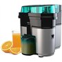 Extrator de Suco Elétrico Cecotec EssentialVita Twice Preto 90W - Copo de 0,5L - Cabeça Dupla com Cortador - Filtro de Polpa