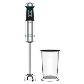 Liquidificador de mão Cecotec Power TitanBlack 1200 XL - 1200W - 4 lâminas cruzadas de titânio - Protetor anti-respingos - Veloc