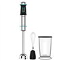 Batedeira manual Cecotec Power TitanBlack 1200 XL - 1200W - 4 lâminas cruzadas de titânio - Protetor anti-respingos - Velocidade