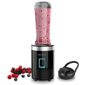 Liquidificador portátil Cecotec Power Titanium 350 - 350 W de potência - Design ergonômico - Pode ser lavado na lava-louças - Lâ