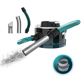 Aspirador de cinzas doméstico Cecotec Conga Ash 2000 - 800 W - Aço inoxidável - Capacidade de 10 L - Tubo de metal reforçado - B