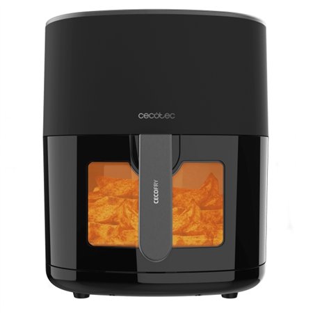 Fritadeira Elétrica Cecotec Cecofry Fantastik Window 6500 - 1700W - Capacidade de 6,5L - Janela de Visualização - 9 Menus Pré-pr
