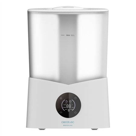 Umidificador de ar inteligente Cecotec BreezeCare 2600 Light - 25 W - Reservatório de 3,2 L - 260 ml/h - Cobertura de até 40 m² 