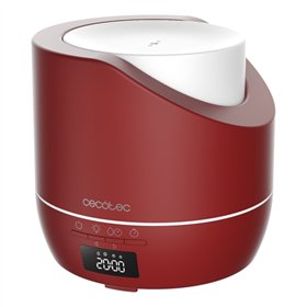 Umidificador de aromaterapia Cecotec PureAroma 500 Smart Garnet - Capacidade de 500ml - Visor LED - Temporizador de 12h - 3 modo
