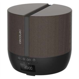 Difusor de Aromas Cecotec PureAroma 550 Connected Preto Amadeirado 500ml Bluetooth - Visor LED - Alto-falante - Temporizador de 