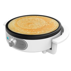 Máquina de Crepe Cecotec Fun Creepy, 30,5 cm - Potência de 1200 W - Antiaderente - Inclui Rolo e Espátula - Livre de BPA - Luz I
