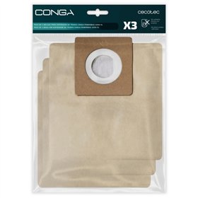 Cecotec - Pacote com 3 Sacos de Reposição para Conga Powerbag 4000 XL - Alta Capacidade de Filtragem - Fácil Instalação - Materi