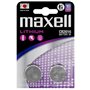 Pacote com 2 baterias de lítio tipo botão CR2016 de 3V da Maxell