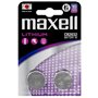 Pacote com 2 baterias de lítio tipo botão CR2032 de 3V da Maxell